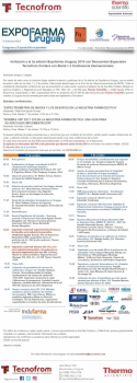 Invitación a la 3a edición Expofarma Uruguay 2019 con Descuentos Especiales  Tecnofrom Contará con Stand + 2 Conferencia Internacionales.