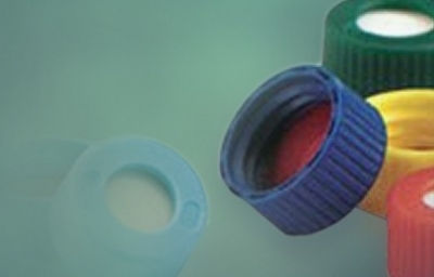 Septos y tapones de viales para muestreadores automáticos